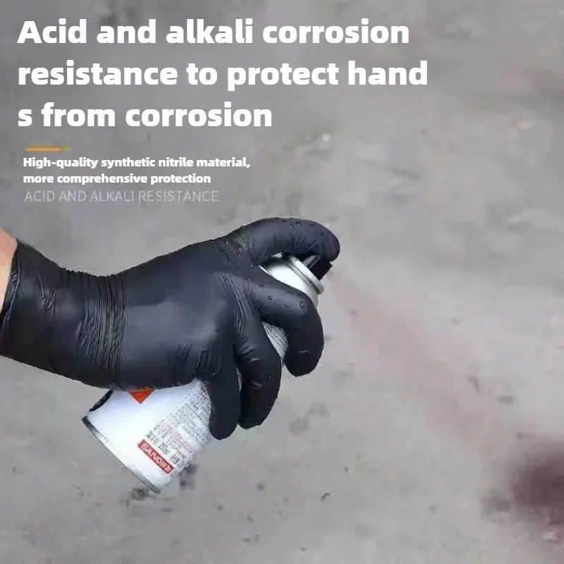 Disposable Nitrile Waterproof Gloves