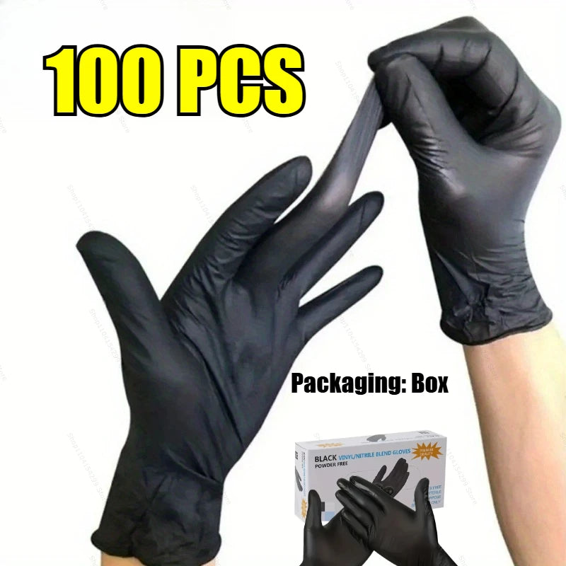 Disposable Nitrile Waterproof Gloves