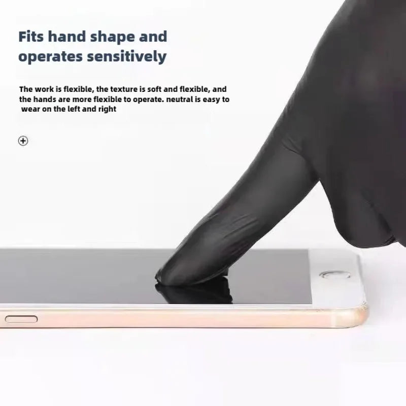 Disposable Nitrile Waterproof Gloves